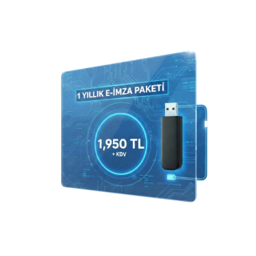 1 Yıllık E-İmza Paketi