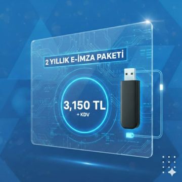 2 Yıllık E-İmza Paketi