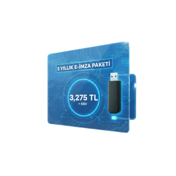 3 Yıllık E-İmza Paketi